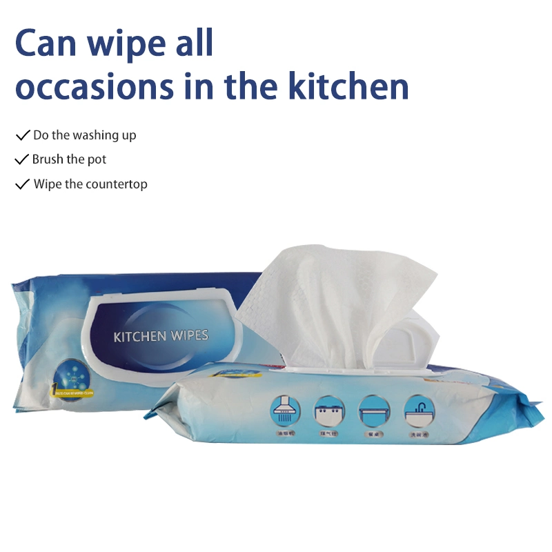 Top Sell Multi-Purpose Kitchen Disposable Dry Wet Wipes